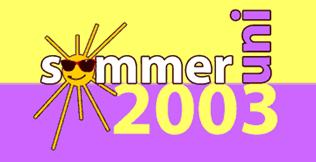 Logo fr die Sommeruni 2003